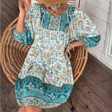 Keila – ilga bohemiška elegantiška moteriška suknelė