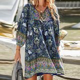Keila – ilga bohemiška elegantiška moteriška suknelė