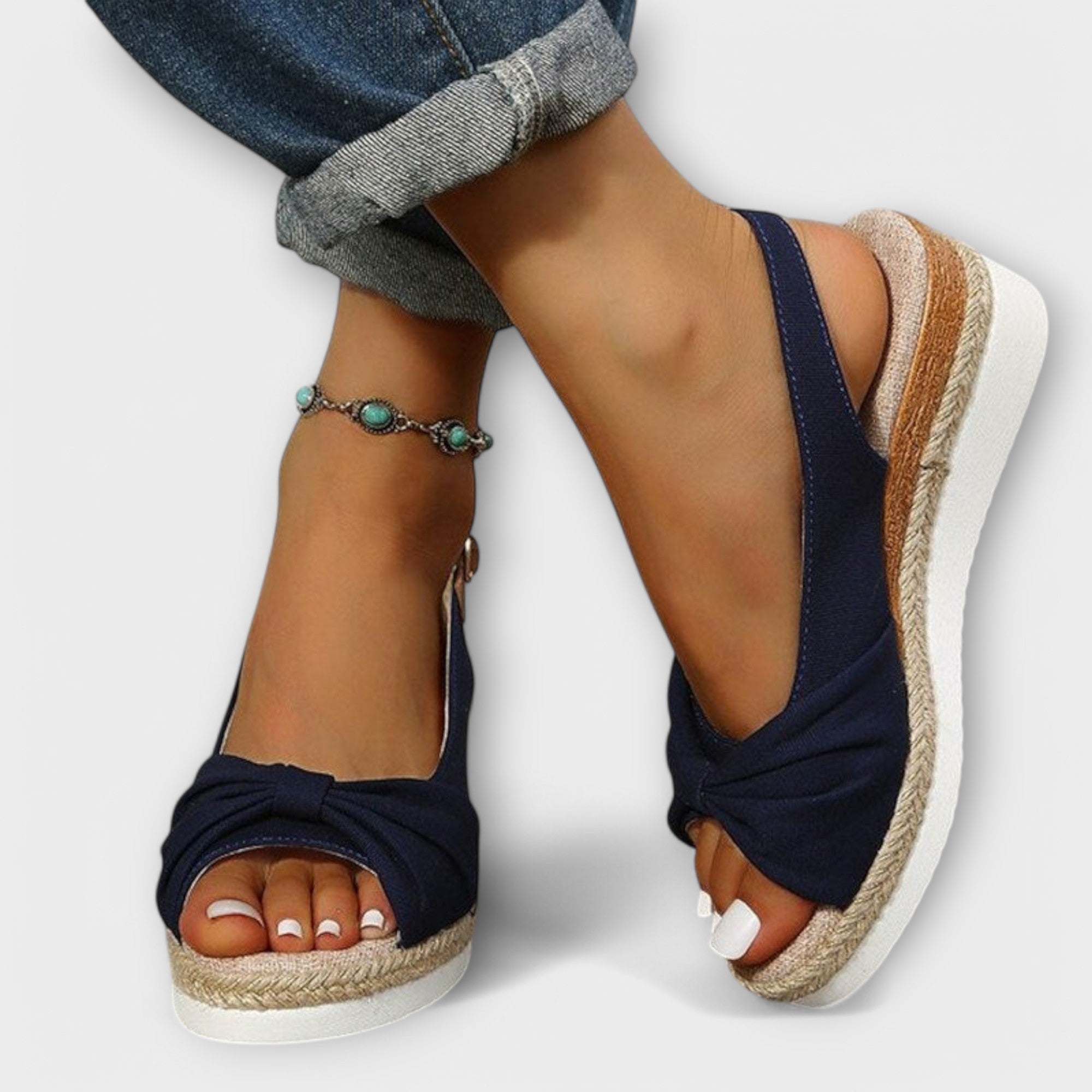 Delia – Espadrilės su platforma