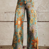 Talida – Boho-Chic platėjančios kelnės