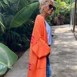 Giovanna | Ilgas laisvas megztinis