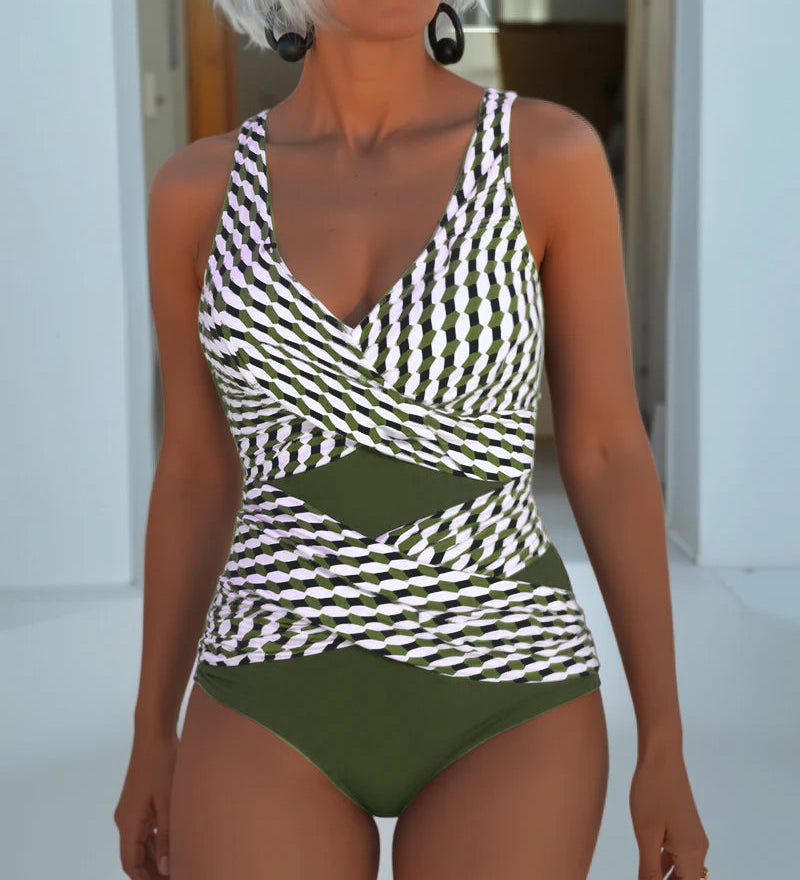 Adela – Costum de baie cu design încrucișat