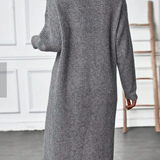 Olivia - Rochie tricotată lungă