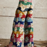 Iolanda – Boho-Chic platėjančios kelnės