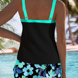 Miruna – Dviejų dalių tankinis maudymosi kostiumėlis su kelnaitėmis