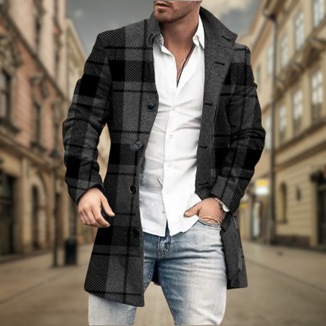 LEONARD | ELEGANTUS VYRIŠKAS PALTAS