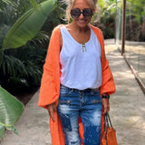 Giovanna | Ilgas laisvas megztinis