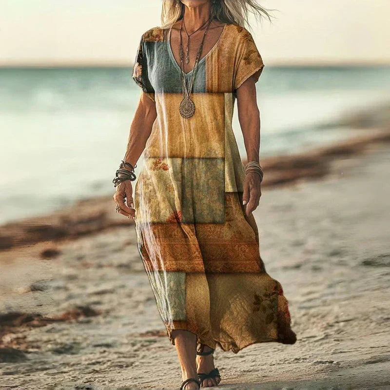 Elisabeta – Vėsli batik suknelė