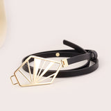Adina – Minimalist Belt with Geometric Buckle
