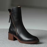 Valorine | Eleganti ekologiškos odos batai patogiu kulnu
