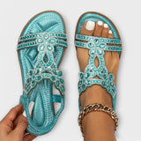 Marina – Sandale boho cu barete împletite