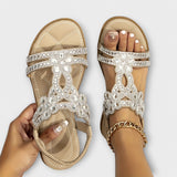Marina – Sandale boho cu barete împletite