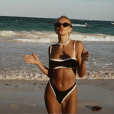 Ana – Bikini din două piese cu contrast