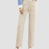 High-Waisted Casual Pants