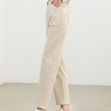 High-Waisted Casual Pants