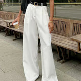 High-Waisted Loose Pants
