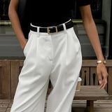 High-Waisted Loose Pants