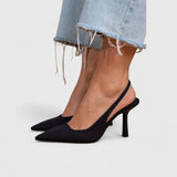 Isabelle – Leopardinio rašto Slingback bateliai