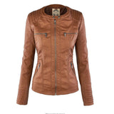 Tatiana – Jachetă Biker din Eco-Piele