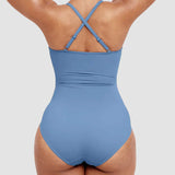 Magdalena – Costum de baie modelator cu decupaj U-Ring