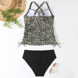 Măriuca – Costum de baie tankini cu decolteu în V