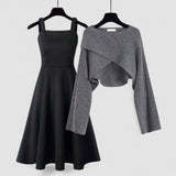 Clarissa - Dress and Cardigan Set