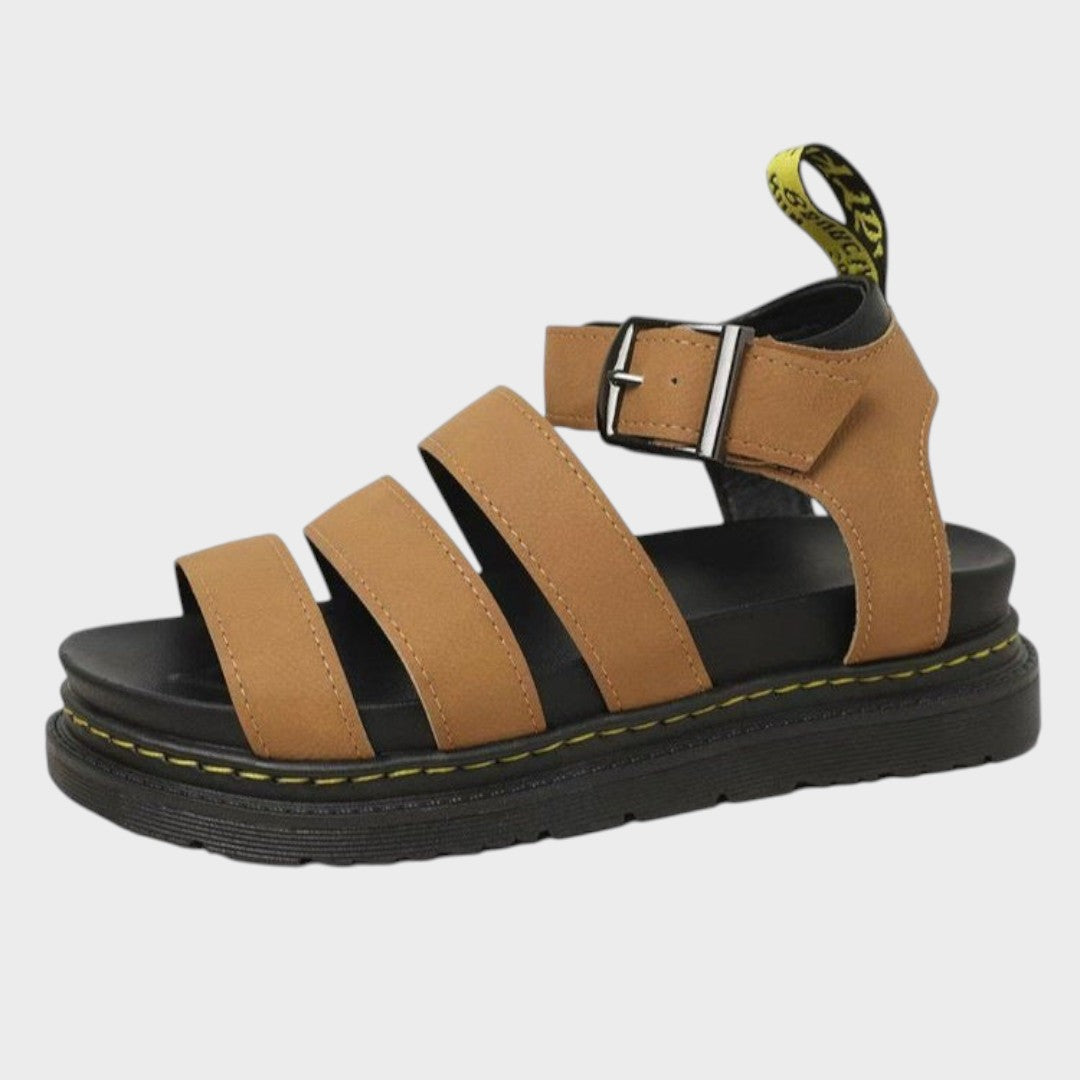 Lia – Stambiakulniai sandalai storu padu