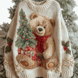 Ana – Pulover de Crăciun cu Detalii Festive
