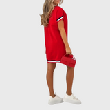 Clara – Sportinė suknelė su ryškiomis juostelėmis