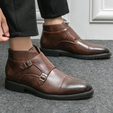 Parker | Dvigubo dirželio "monk strap" tipo batai iš dirbtinės odos