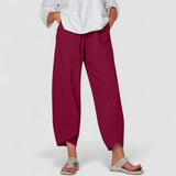 Eletta - Platus Kelnės" can be rewritten as "Eletta - Wide Leg Trousers.
