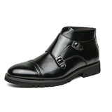 Parker | Dvigubo dirželio "monk strap" tipo batai iš dirbtinės odos