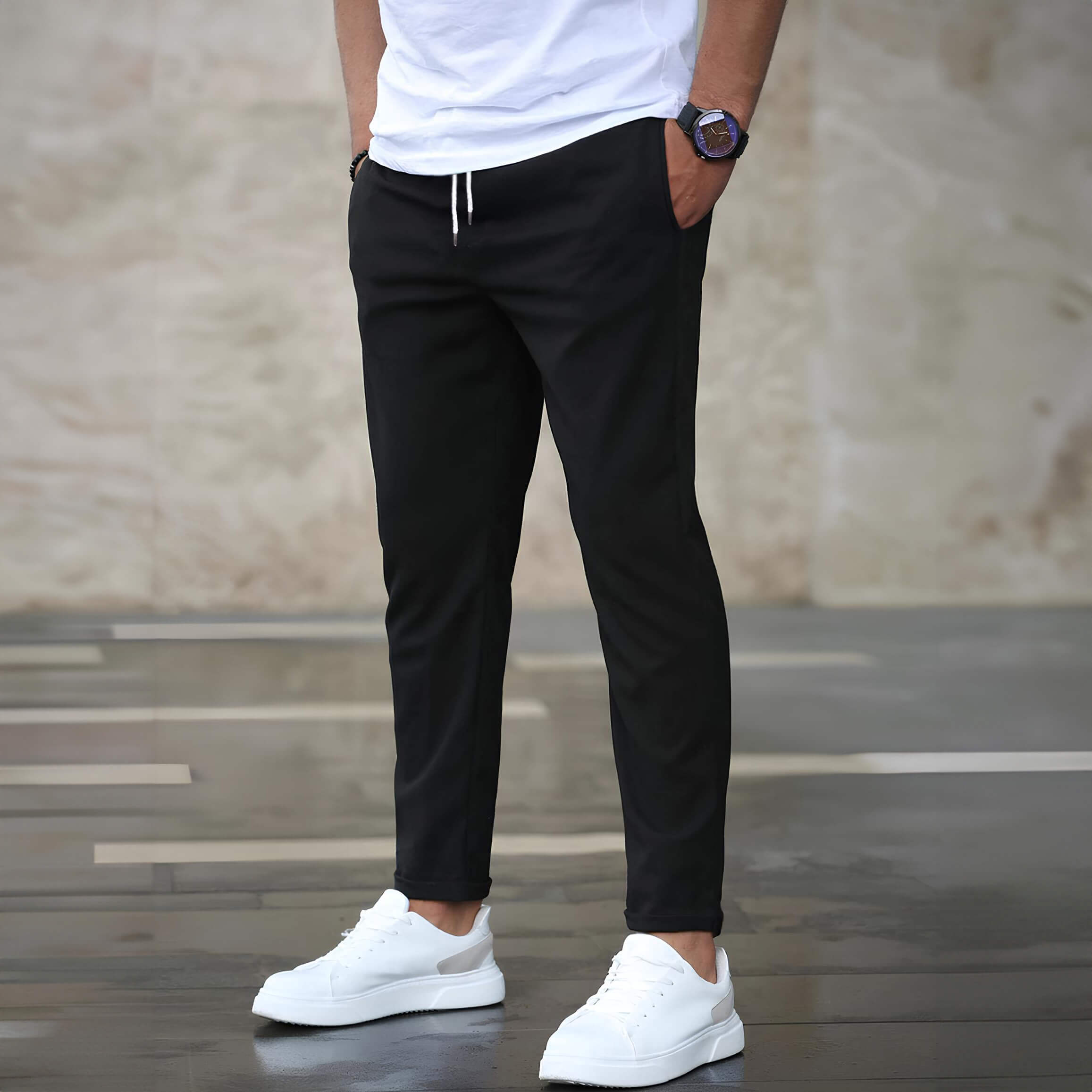 Lorenzo | Elegantiškos tamprės kelnės