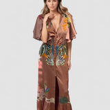 Zoe – Boho Stiliaus Maxi Suknelė su Išskirtiniais Siuvinėjimais