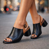 Melanie Marie | Slingback High Heel Shoes