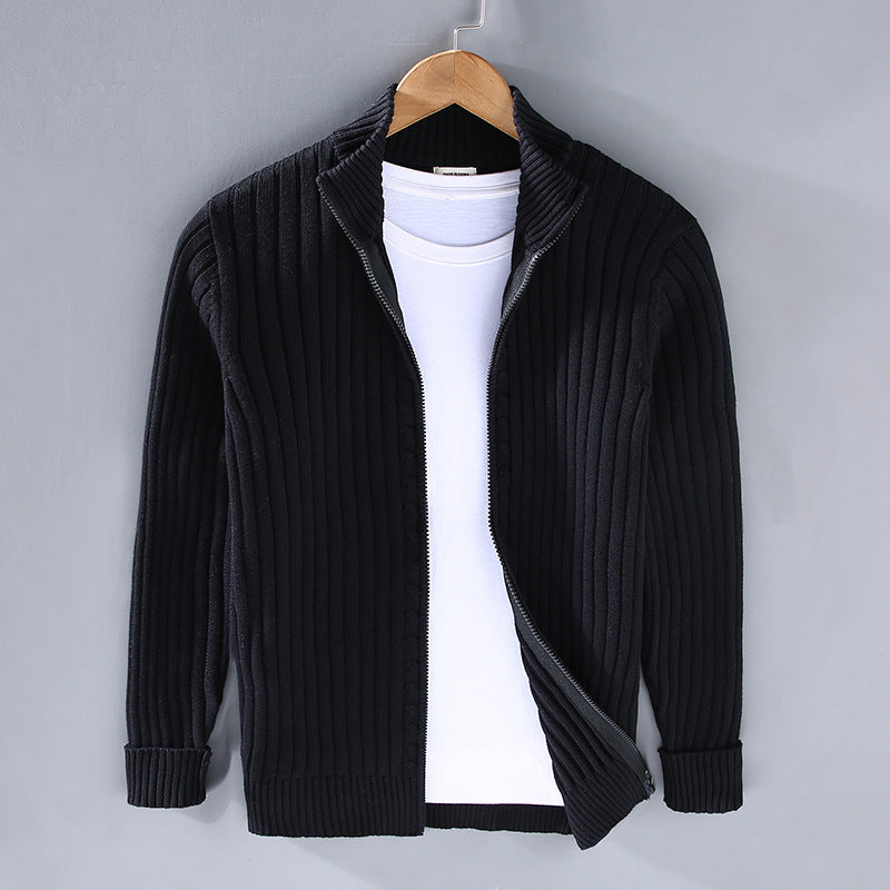 Giovanni | Cardigan tricotat cu fermoar