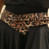 Florica – Asimetrinis diržas su leopardo raštu