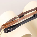 Adina – Minimalist Belt with Geometric Buckle