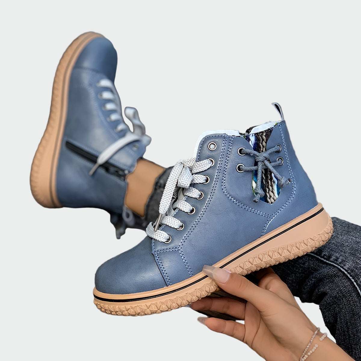 Brancha – ekologiškos odos aulinukai iki čiurnos
