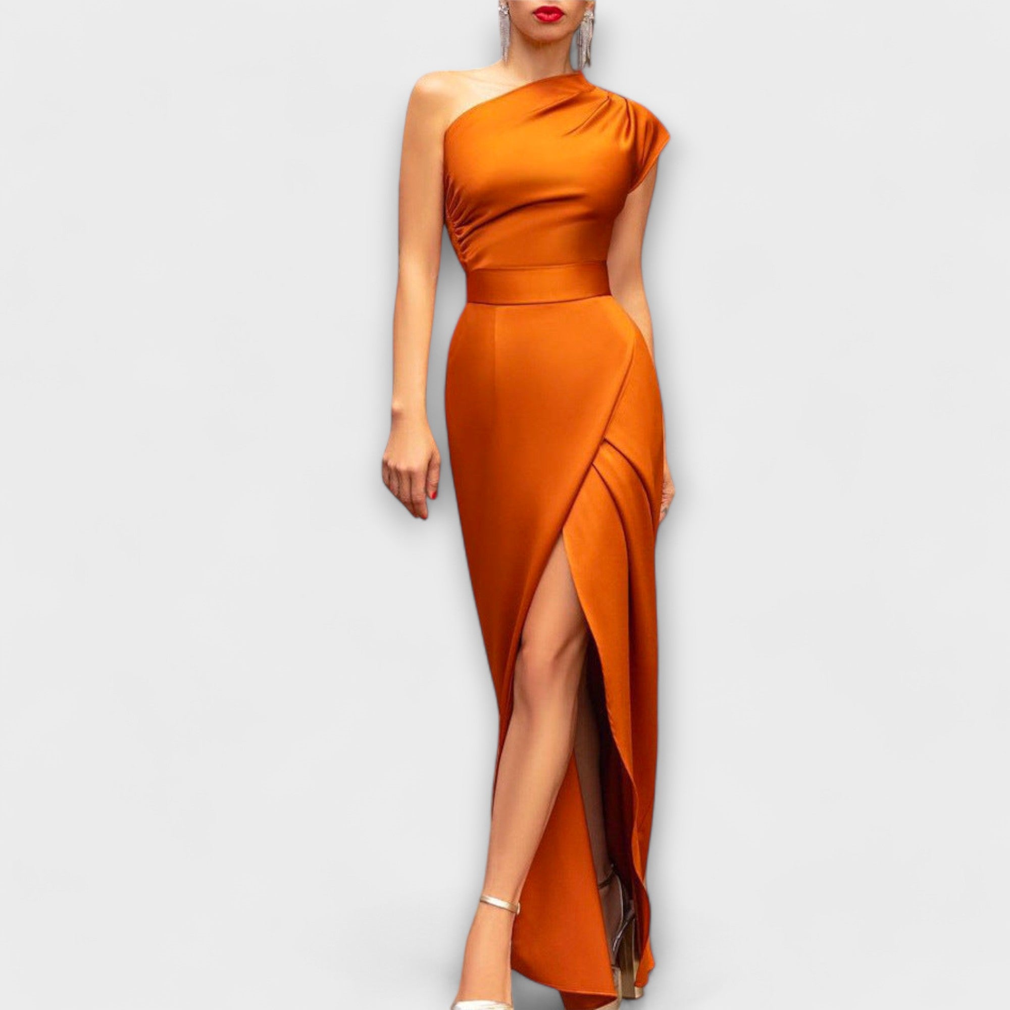 Ada - Rochie de seară asimetrică elegantă