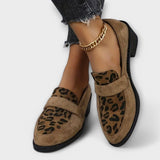 Karla – elegantiškos moteriškos šlepetės su leopardo raštu