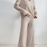Wilma – Megztinis ir Patogios Kelnės Komplektas