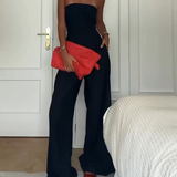 Renata – elegantiška moteriška suknelė be petnešėlių, siauro kirpimo