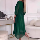 Mathilda – Elegantiška, lengva moteriška suknelė iš šilko šifono