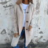 Monika | Elegantiškas ilgas megztinis