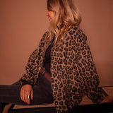 Lavinia – Jachetă cu imprimeu leopard