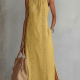 Luminița – Ornamental Halter Dress