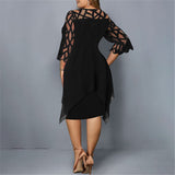 Abelone | Rochie Midi Oversize Elegantă