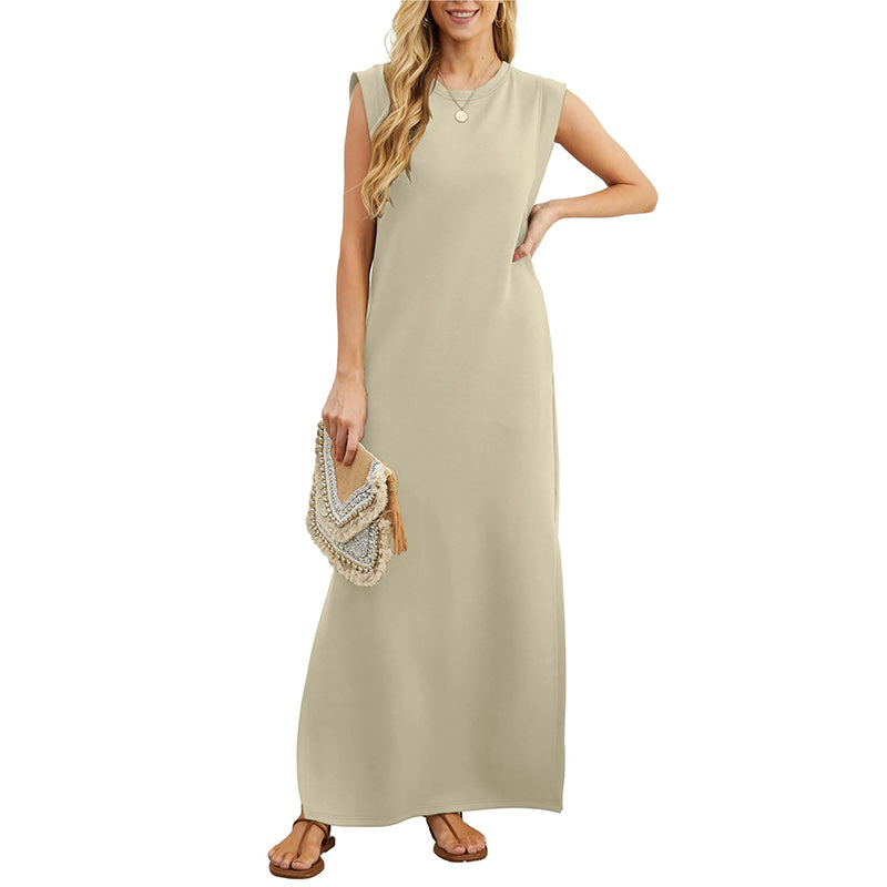 Tereza – Rochie maxi minimalistă